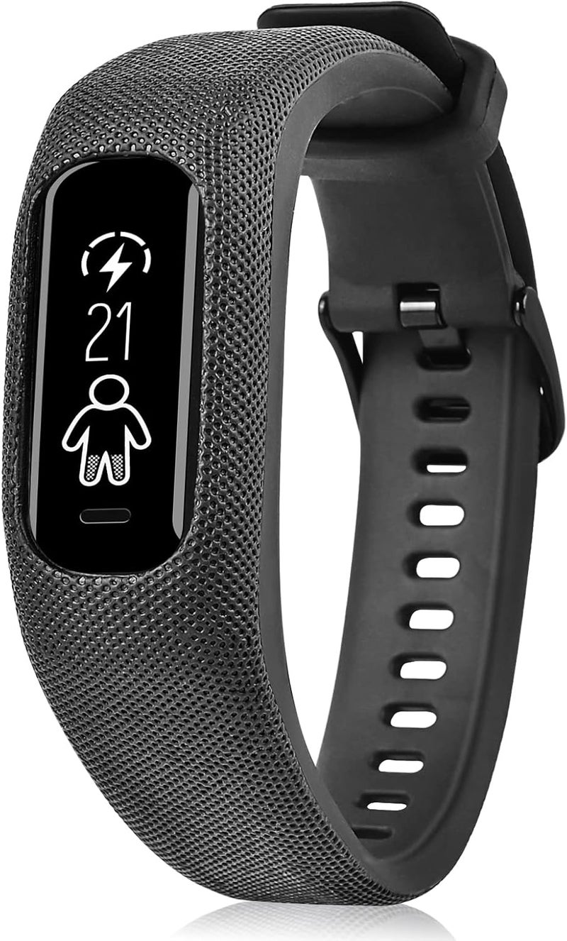 C2D JOY Strap TPU Wristband Compatible with Garmin vivosmart 3/vivosport/vivosport, Activity and Fitness Tracker - Image 1